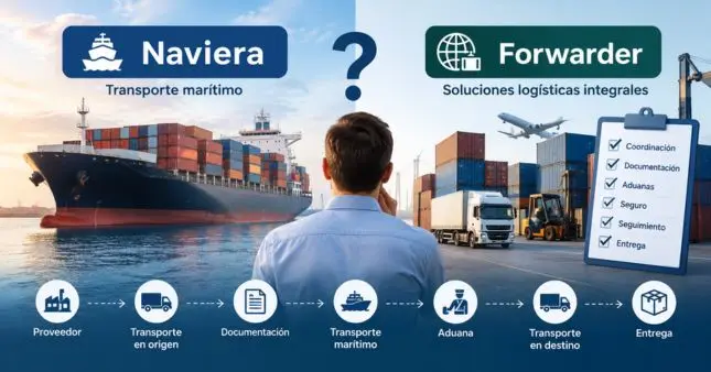 Naviera o forwarder: cómo elegir el servicio de transporte para tu importación en Nicaragua