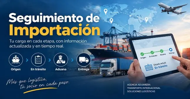 Seguimiento de una importación: información que puede recibir el cliente